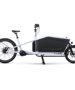 CUBE Vélo Cargo Électrique - CARGO DUAL HYBRID 1000 - 2025 - flashgrey / black