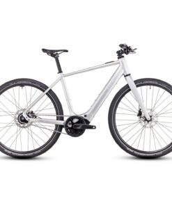 CUBE Vélo Électrique de Ville - EDITOR HYBRID SLX 400X - 2025 - sleekgrey / spectral