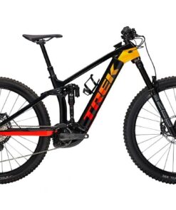 VTT Électrique Tout-Suspendu Trek Rail 9.8 XT Shimano XT 12V 750 Wh 29 » Noir / Rouge Fade 2022