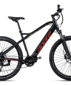 VTT semi rigide électrique Adore Xpose 27.5″ Rouge-noir 250 Watt Li-Ion 36V/14 Ah/504 Wh 9 vitesses