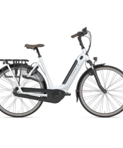 Vélo de ville électrique Gazelle Grenoble C7+ HMB blanc